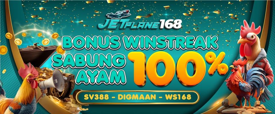 Jackpot Win Streak Sabung Ayam 100%